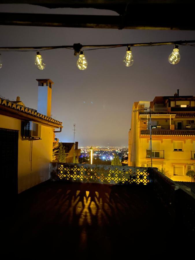Casita Rural La Rosa De La Huerta Con Chimenea Interior Lägenhet Monachil Exteriör bild