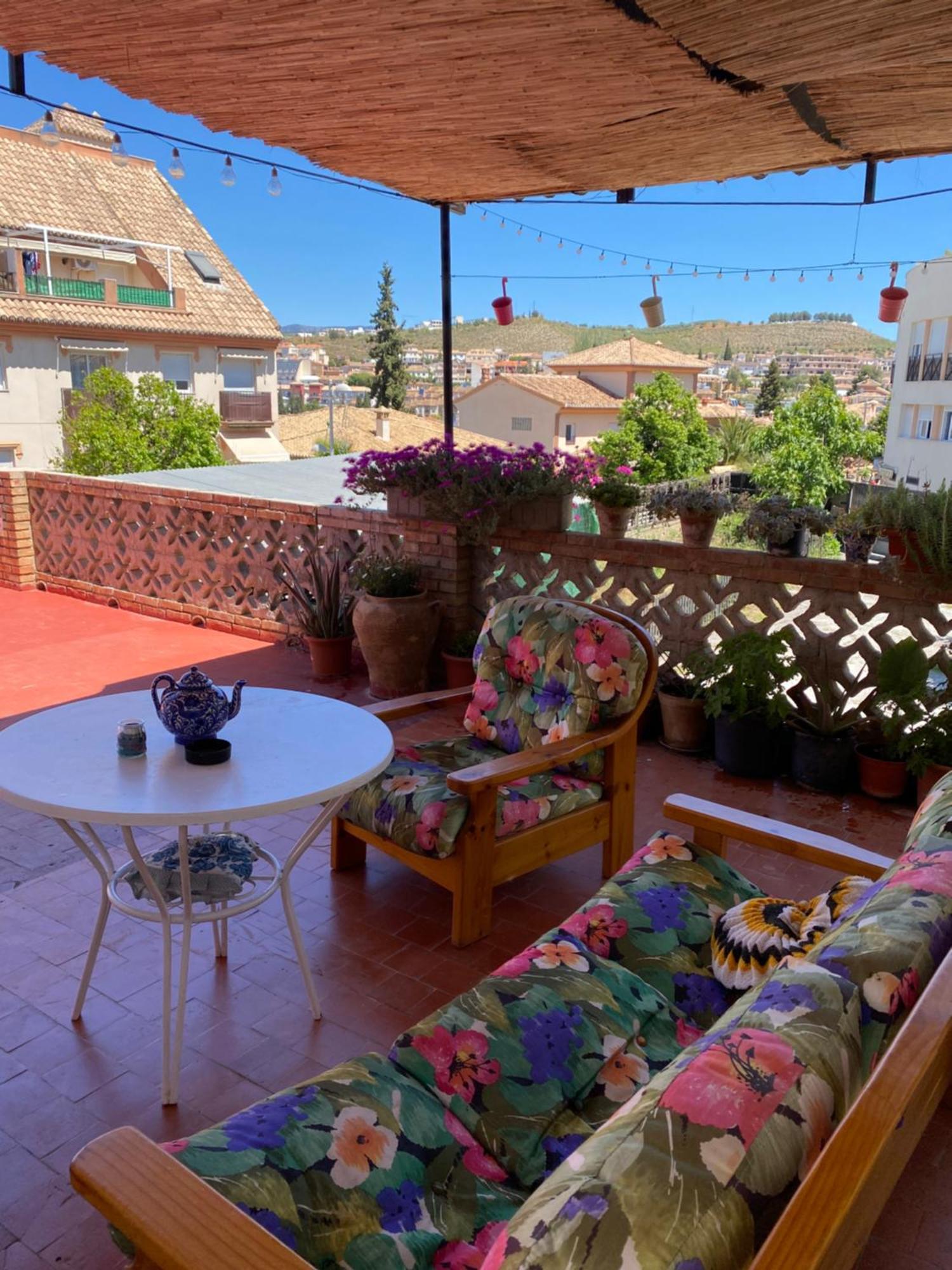 Casita Rural La Rosa De La Huerta Con Chimenea Interior Lägenhet Monachil Exteriör bild